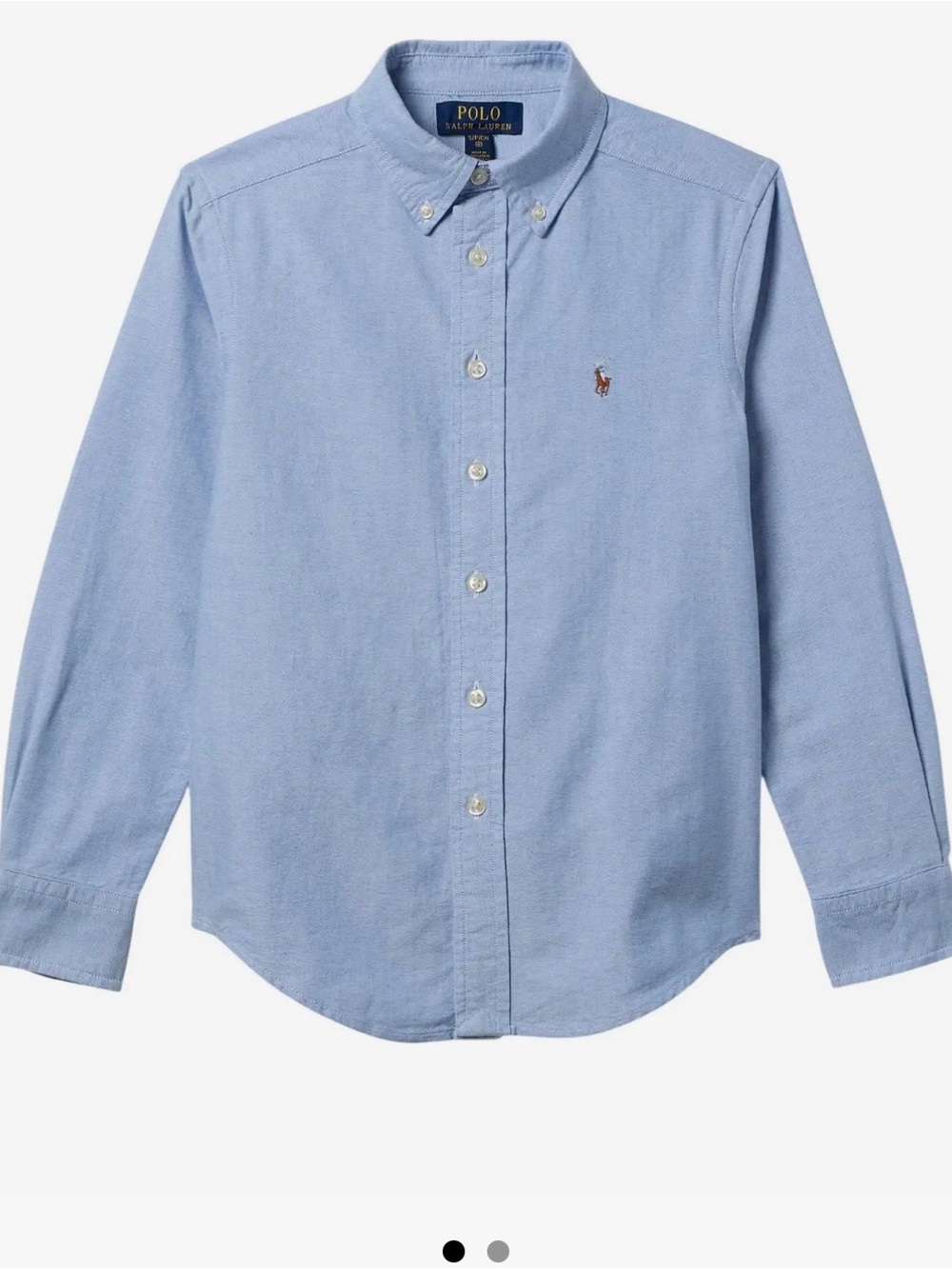 NWT Polo Ralph Lauren Boys cotton, Oxford, button-down shirt, M 10-12